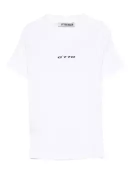 Деконструированная футболка Ottolinger, белый
