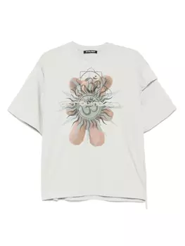 Деконструированная футболка Ottolinger, серый