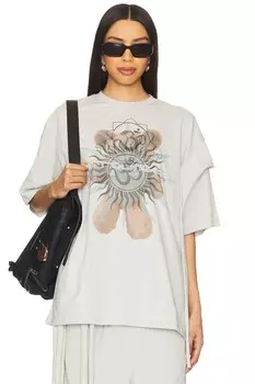 Деконструированная оверсайз футболка Ottolinger, grey