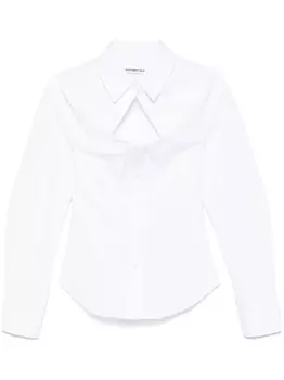Деконструированная рубашка Alexander Wang, белый