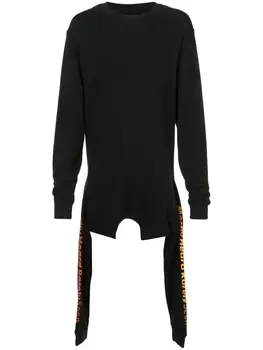 Деконструированная толстовка Mostly Heard Rarely Seen, черный