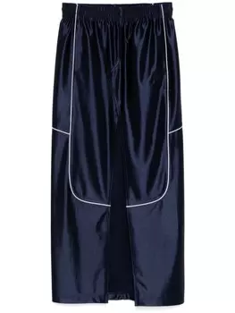 Деконструированная юбка Alexander Wang, синий