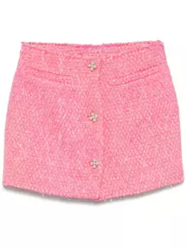 Деконструированная юбка мини VETEMENTS, розовый