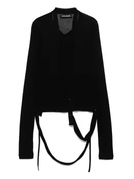 Деконструированный кардиган Ottolinger, черный