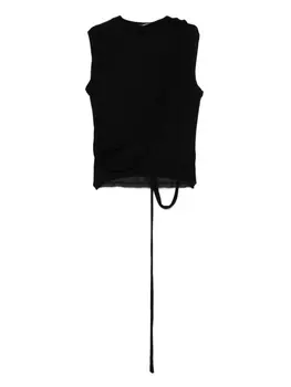 Деконструированный топ Ottolinger, черный