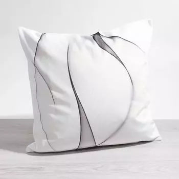 Декор на подушку из Lysel - серый Hatz 40х40, чехол на подушку из полиэстера, декоративная подушка