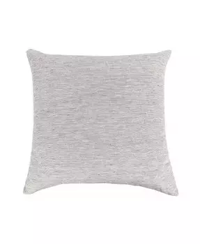 Декоративная декоративная подушка из французского льна — 20 x 20 дюймов Bokser Home, серый