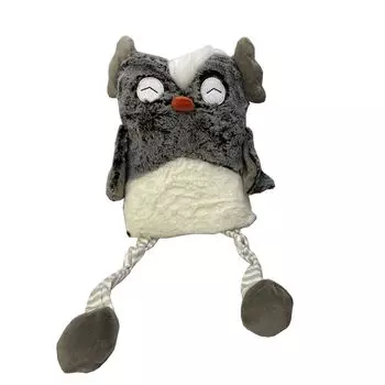 Декоративная диванная подушка детская подушка сова 30х20см INDA-Exclusiv, белый