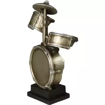 Декоративная фигурка Ambiente House «Барабанная фигура L» Ambiente Haus, цвет antik/silberfarben