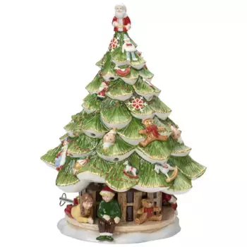 Декоративная фигурка Елка с детьми Christmas Toys Memory Villeroy & Boch, зеленый