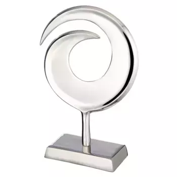 Декоративная фигурка GILDE «Sculpture Swirl», цвет silberfarben