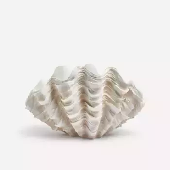 Декоративная фигурка из смолы в форме ракушки El Corte Ingls, бежевый