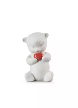 Декоративная фигурка Roby Brave Bear Lladr, белый