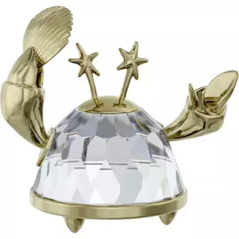 Декоративная фигурка Swarovski «Crystalfigure CollectibleFigure Zodiac Cancer, 5670322», кристалл Swarovski, цвет kristallwei-goldfarben