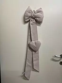 Декоративная лента для новорожденных Almatex Cotton, пудрово-розовый