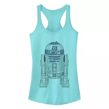 Декоративная майка R2D2 Racerback для юниоров «Звездные войны» Licensed Character