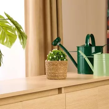 Декоративная маленькая универсальная корзина KPM - Бежевый - 14x14x12 см