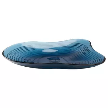 Декоративная миска, синяя, 24 см, HCKPOPPEL IKEA
