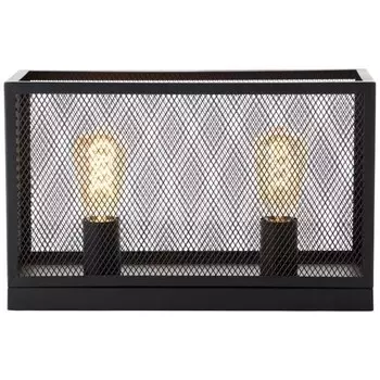 Декоративная настольная лампа Brilliant Maze, черный