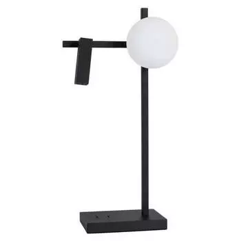 Декоративная настольная лампа click-licht.de JOLINE цвет schwarz-matt wei