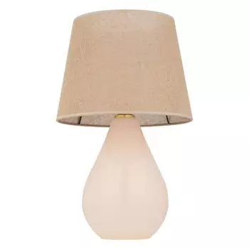 Декоративная настольная лампа famlights Emanuel, бежевый