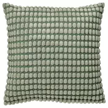 Декоративная наволочка, бледно-серо-зеленая, 50х50 см, SVARTPOPPEL IKEA