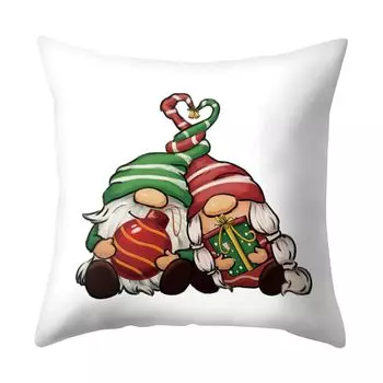 Декоративная наволочка, мягкая дышащая декоративная рождественская наволочка для дома, отеля, офиса, общежития для повседневной жизни-A Stuttg