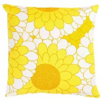 Декоративная наволочка, желтая, 50х50 см, SANDETERNELL IKEA