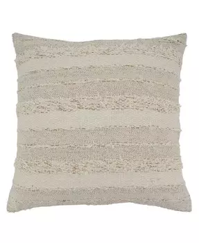Декоративная подушка, 22 x 22 дюйма Saro Lifestyle, слоновая кость/кремовый
