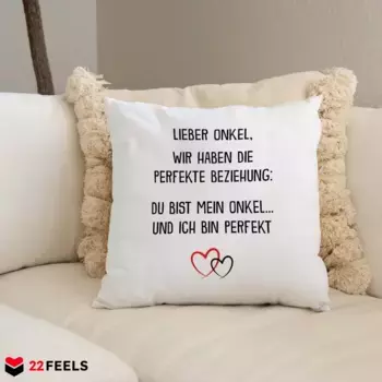 Декоративная подушка 22Feels, белый