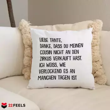 Декоративная подушка 22Feels, белый