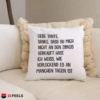 Декоративная подушка 22Feels, белый