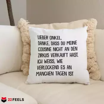 Декоративная подушка 22Feels, белый