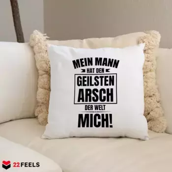 Декоративная подушка 22Feels, белый