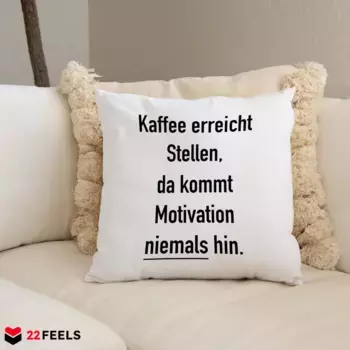 Декоративная подушка 22Feels, белый