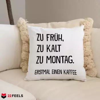 Декоративная подушка 22Feels, белый