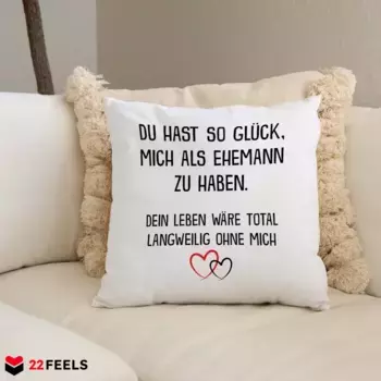 Декоративная подушка 22Feels, белый