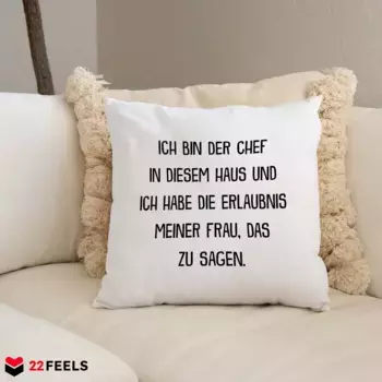 Декоративная подушка 22Feels, белый