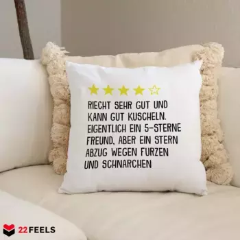 Декоративная подушка 22Feels, белый