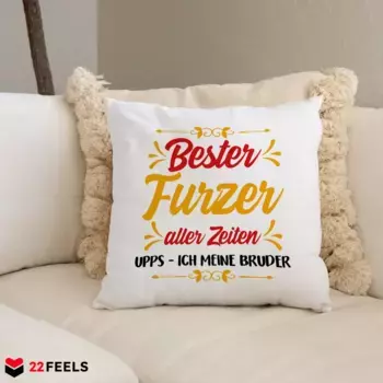 Декоративная подушка 22Feels, белый