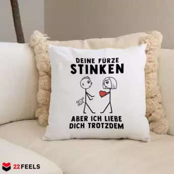 Декоративная подушка 22Feels, белый