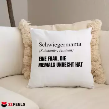 Декоративная подушка 22Feels, белый