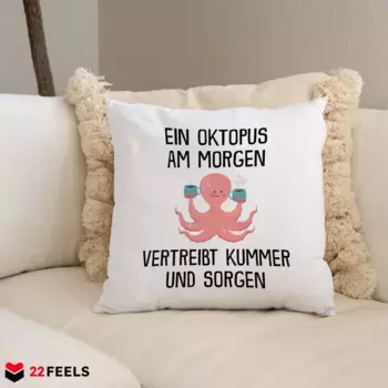 Декоративная подушка 22Feels, белый