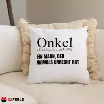 Декоративная подушка 22Feels, белый