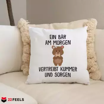 Декоративная подушка 22Feels, белый