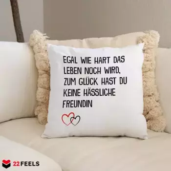 Декоративная подушка 22Feels, белый