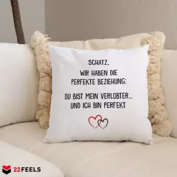 Декоративная подушка 22Feels, белый