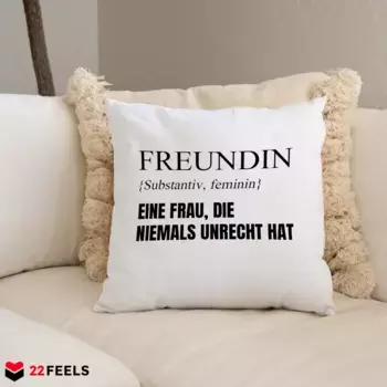 Декоративная подушка 22Feels, белый