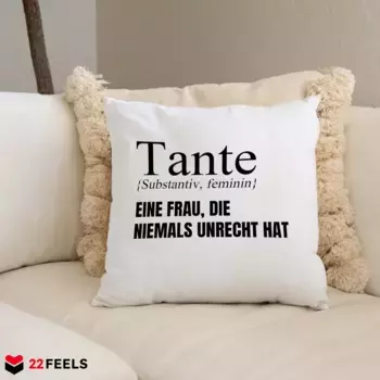 Декоративная подушка 22Feels, белый