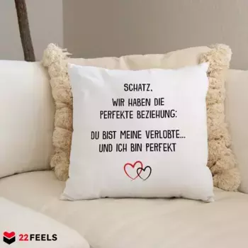 Декоративная подушка 22Feels, белый